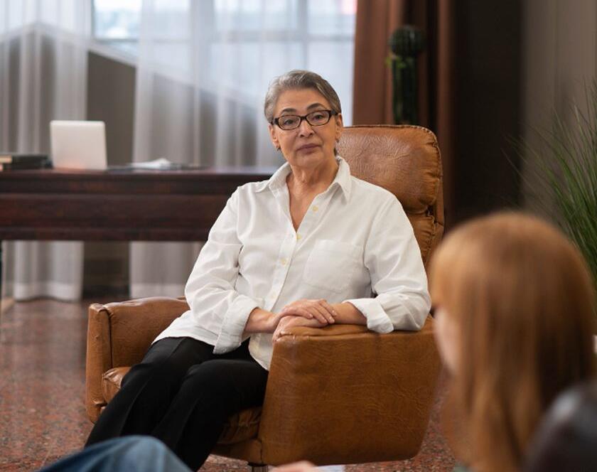 Geriatric Counselling session